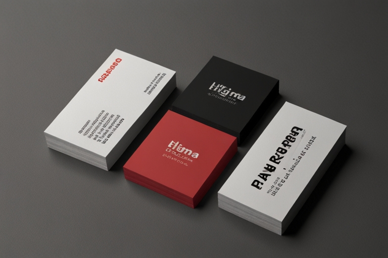 Business Card W and H in Figma