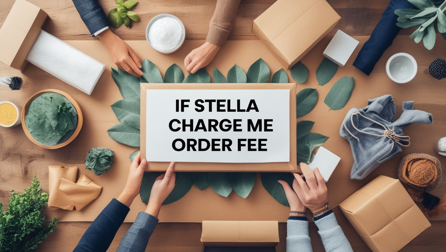 if stella charge me order fee