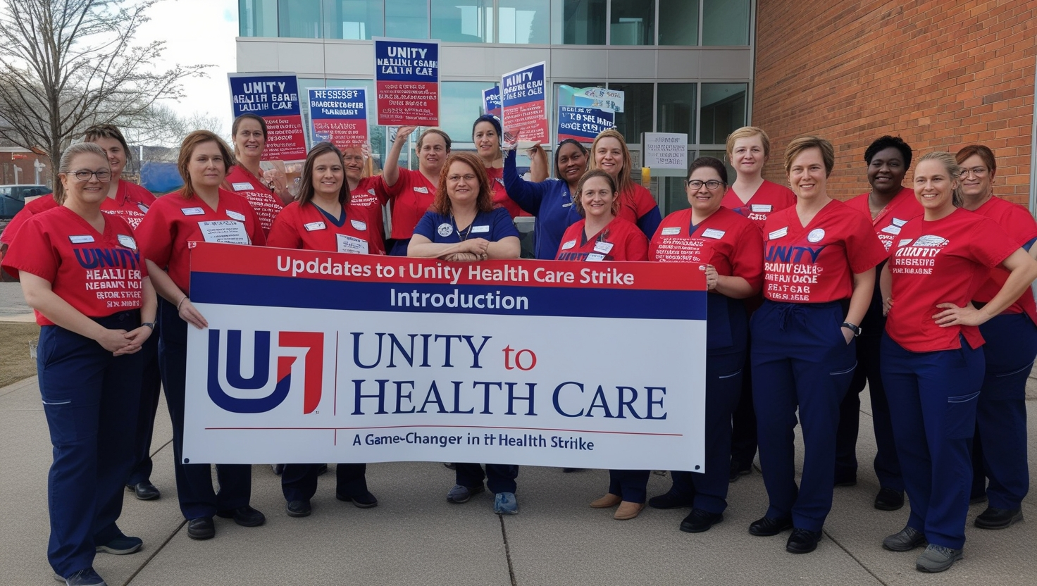 updates to Unity Health Care strike