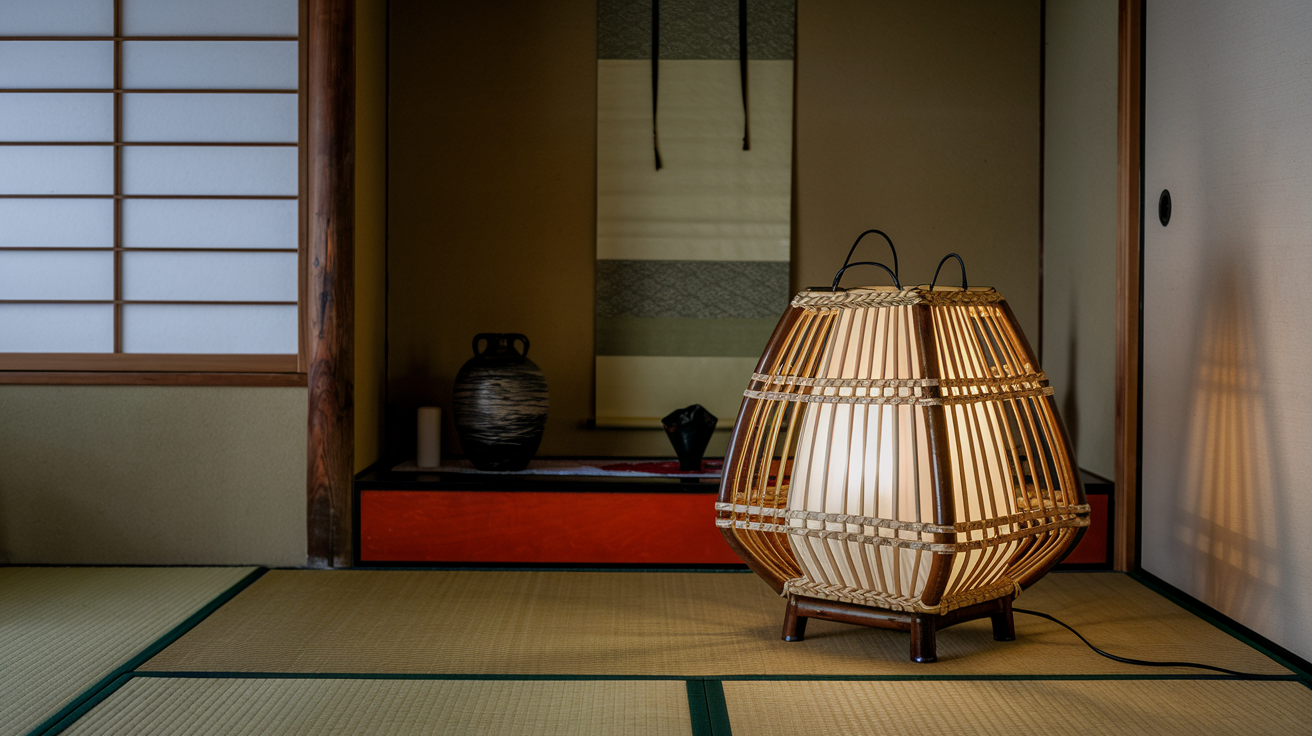 Japanese Traditional Floor Lamp