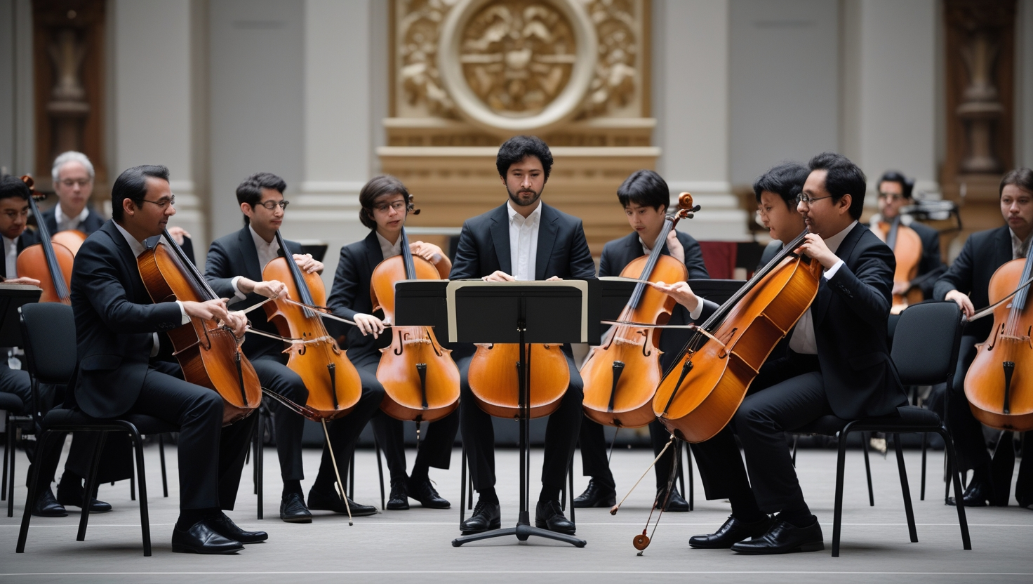 Matz cello quartet in D Minor Atlanta Symphony Orchestra